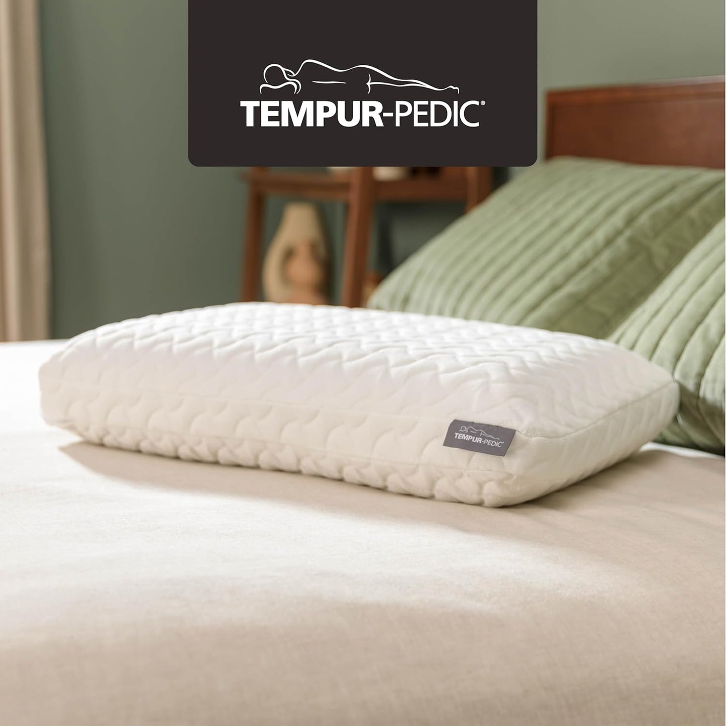 Tempur-Pedic Cloud Pillow - Premium Sleep Comfort | Standard Size, White Color