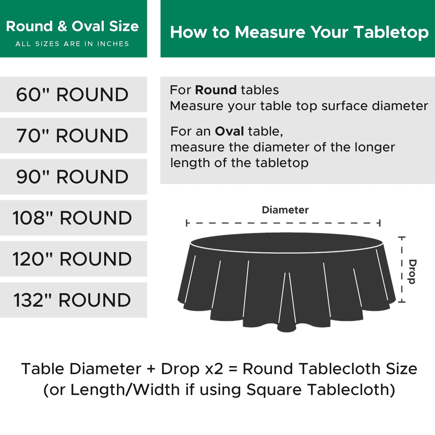 Biscaynebay Textured Fabric Round Christmas Table Cloths 108", Red Water Resistant Folding Table Covers for Dining, Kitchen, Wedding and Parties etc. Machine Washable