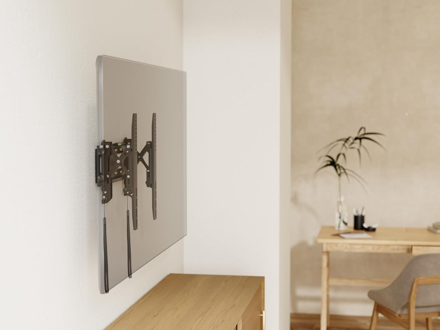 ynVISION.DESIGN Advanced Tilt TV Wall Mount Bracket | Supports 40-65 Inch TVs - Easy Tilt & Swivel, Max VESA 400x400, Heavy Duty Up to 165 lbs