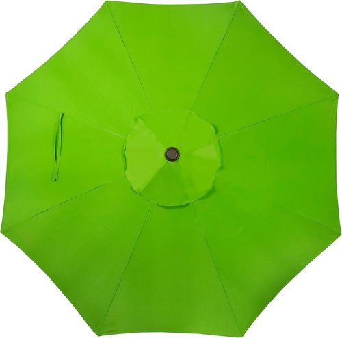 Blissun 9' Outdoor Patio Umbrella - Sturdy Market Umbrella with Push Button Tilt & Crank