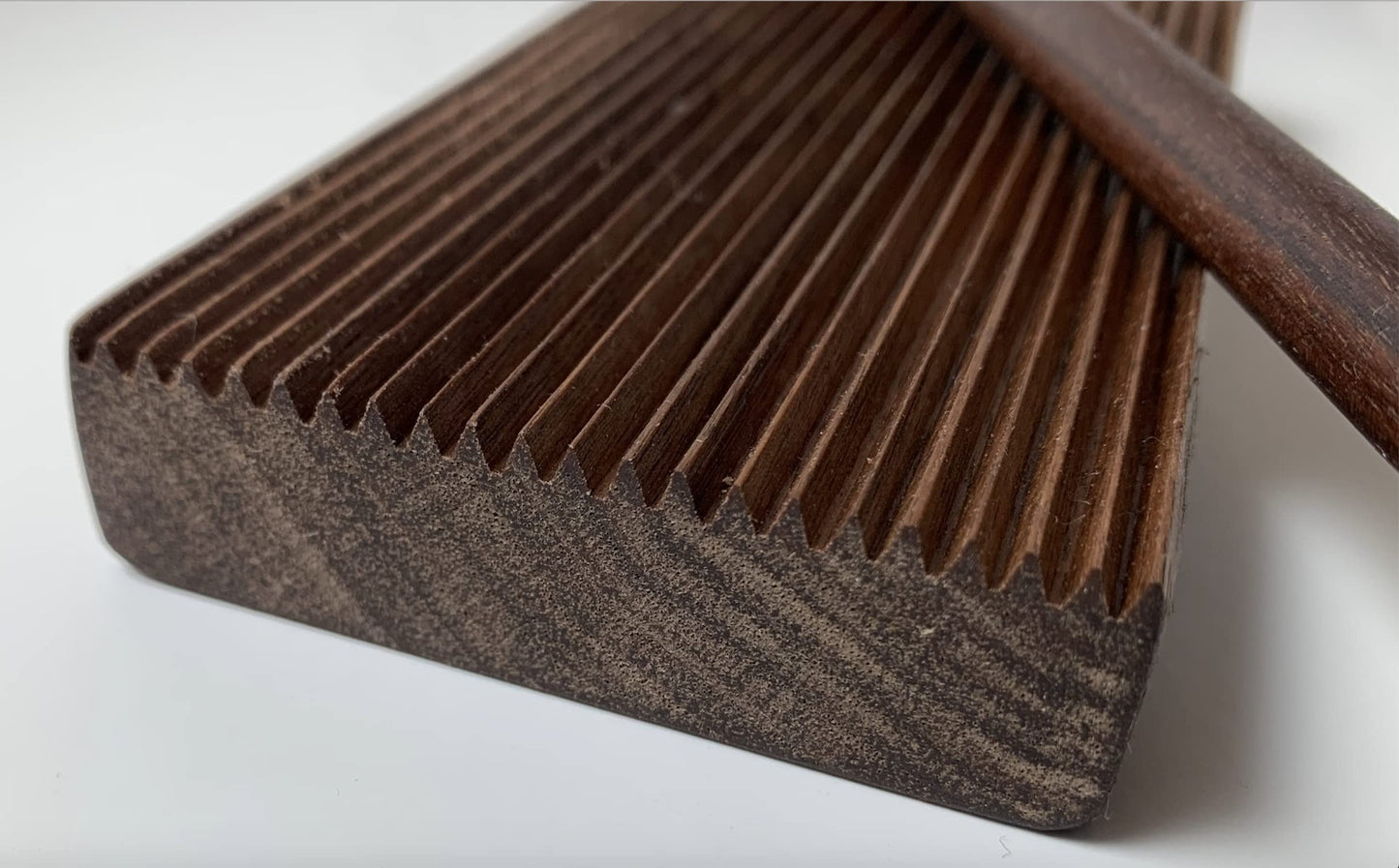 Gnocchi Board - Hand Crafted in USA of American Grown Walnut - Solid Wood Gnocchi Paddle with Garganelli Stick - Cavatelli Pasta Maker - Pasta Board Gnocchi Roller by Crafted Home Goods
