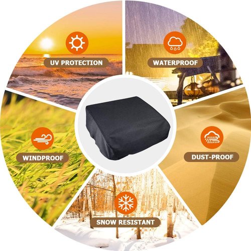iCOVER 17 Inch Griddle Cover - Heavy Duty Waterproof 600D Polyester for Blackstone Griddles