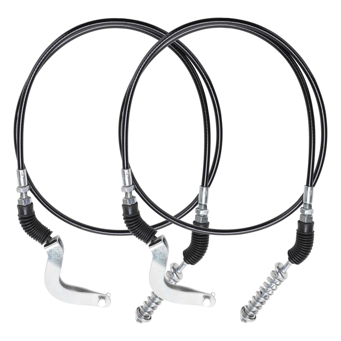 10L0L Golf Cart Transmission Forward Reverse Shift Cable Assembly for 1996-2001 EZGO TXT ST350 ST480 Workhorse MPT 1200 Gas Models, Replace OEM# 72341-G01 72341G01, 50.5" Long (2 Pack)