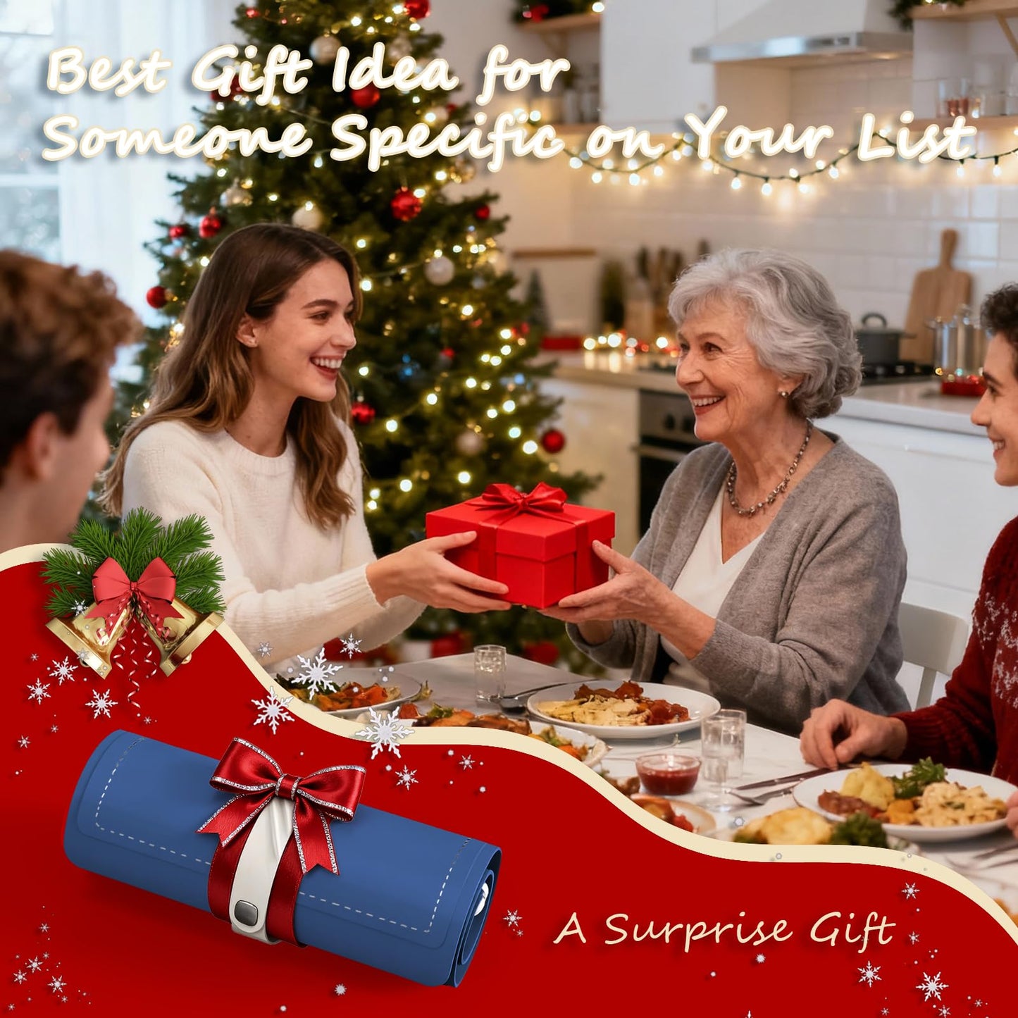 Warming Mat for Food, 24"x15" Food Warming Mat 6 Temperature & Timer Settings Upgrade Graphene Fast Full Surface Heating-Versatile Food Warmer for Gatherings, Parties, Everyday Use-Fruit Frost Blue