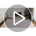 Beige 5x7 Area Rug for Living Room & Bedroom - Non-Slip Plush Carpet