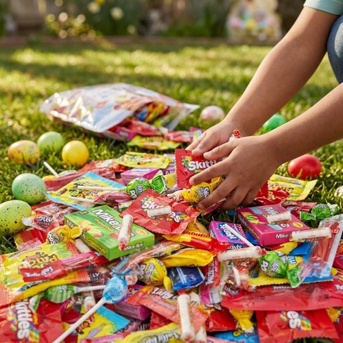 Bulk Candy Mix Variety Pack, 2 Lb Bag Of Assorted Candy, Individually Wrapped Party Candy For Goodie Bags, Piñatas, Kids Birthdays And Classroom Rewards