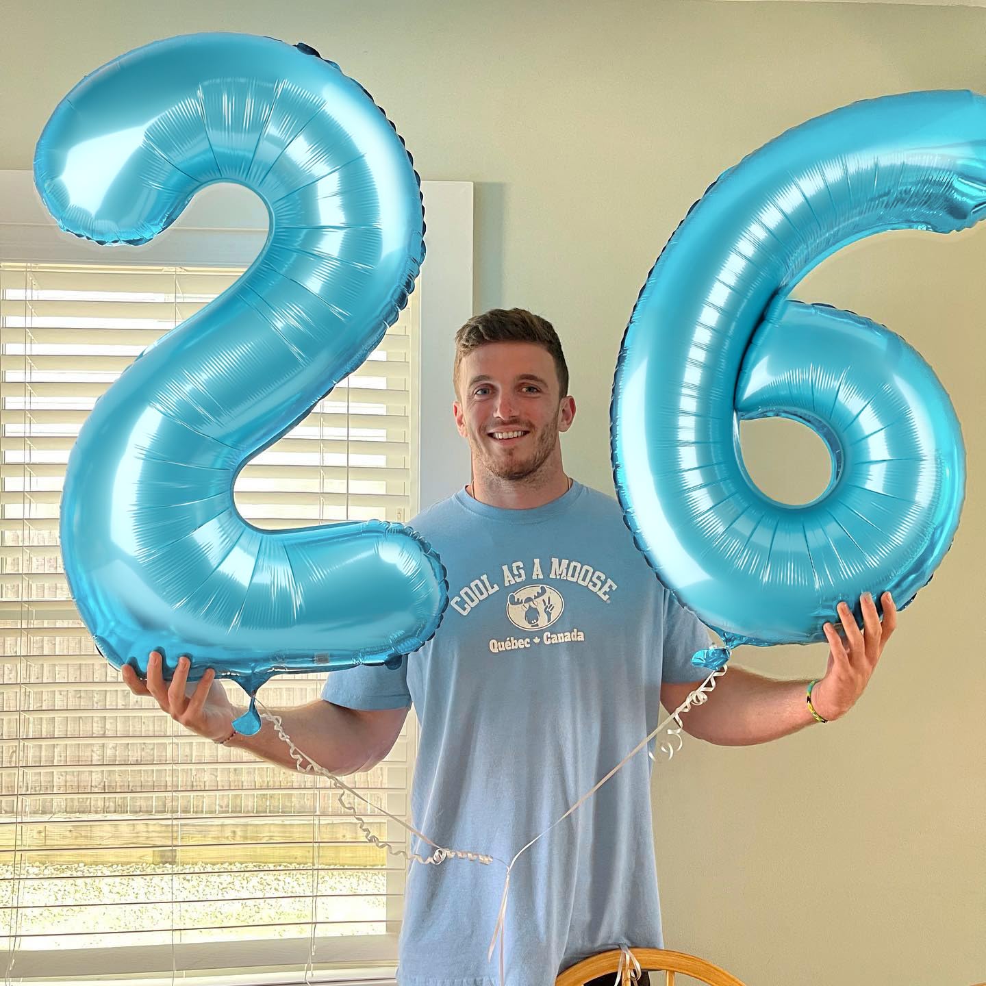 Pearlescent Blue Number 14 Balloon 40 inch, 14 Number Balloons, 14th Birthday Decorations for Girls Boys, 14 Year Old Pearlescent Blue Party Supplies