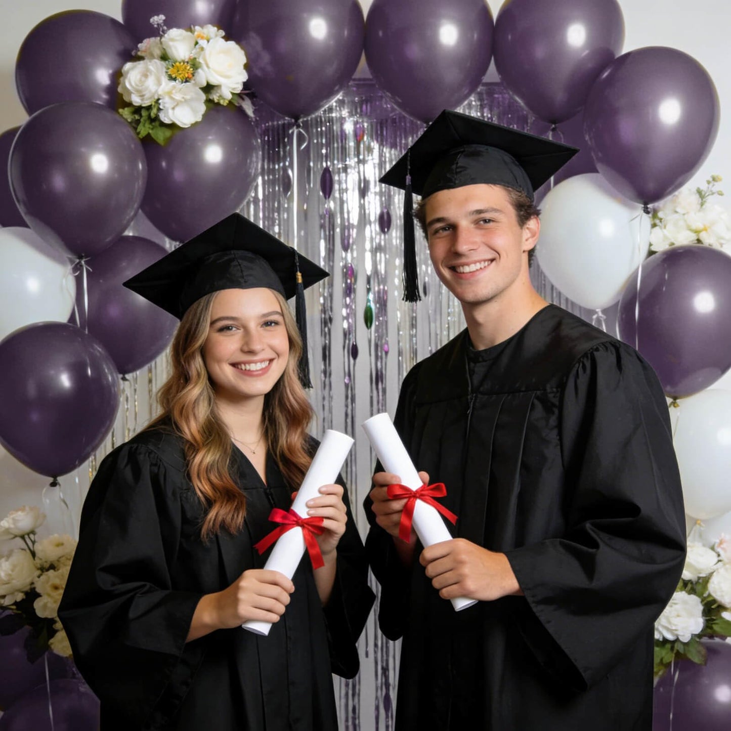 110pcs Dusty Purple Balloon 12 Inch, Dusty Purple Latex Balloons for Birthday Party Baby Shower Wedding(with 2 Ribbons).