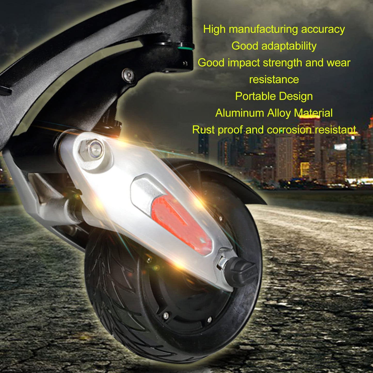 Alomejor Electric Scooter Lock,Quick Release Lever Easy Attachment Scooter clamp Rugged Design with Hex Wrench Included for commuters Urban Riders Daily Travel Security
