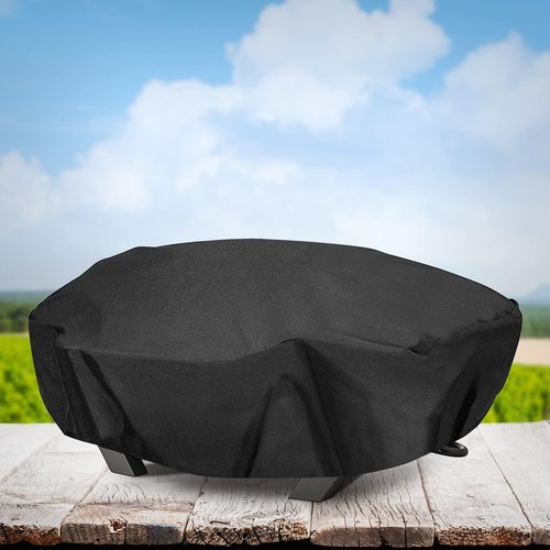 Grill Cover for Napoleon TravelQ PRO285 & 285,Weber Q1200 Grill,Heavy Duty and Waterproof BBQ Grill Cover for Napoleon Grill Accessories,Black