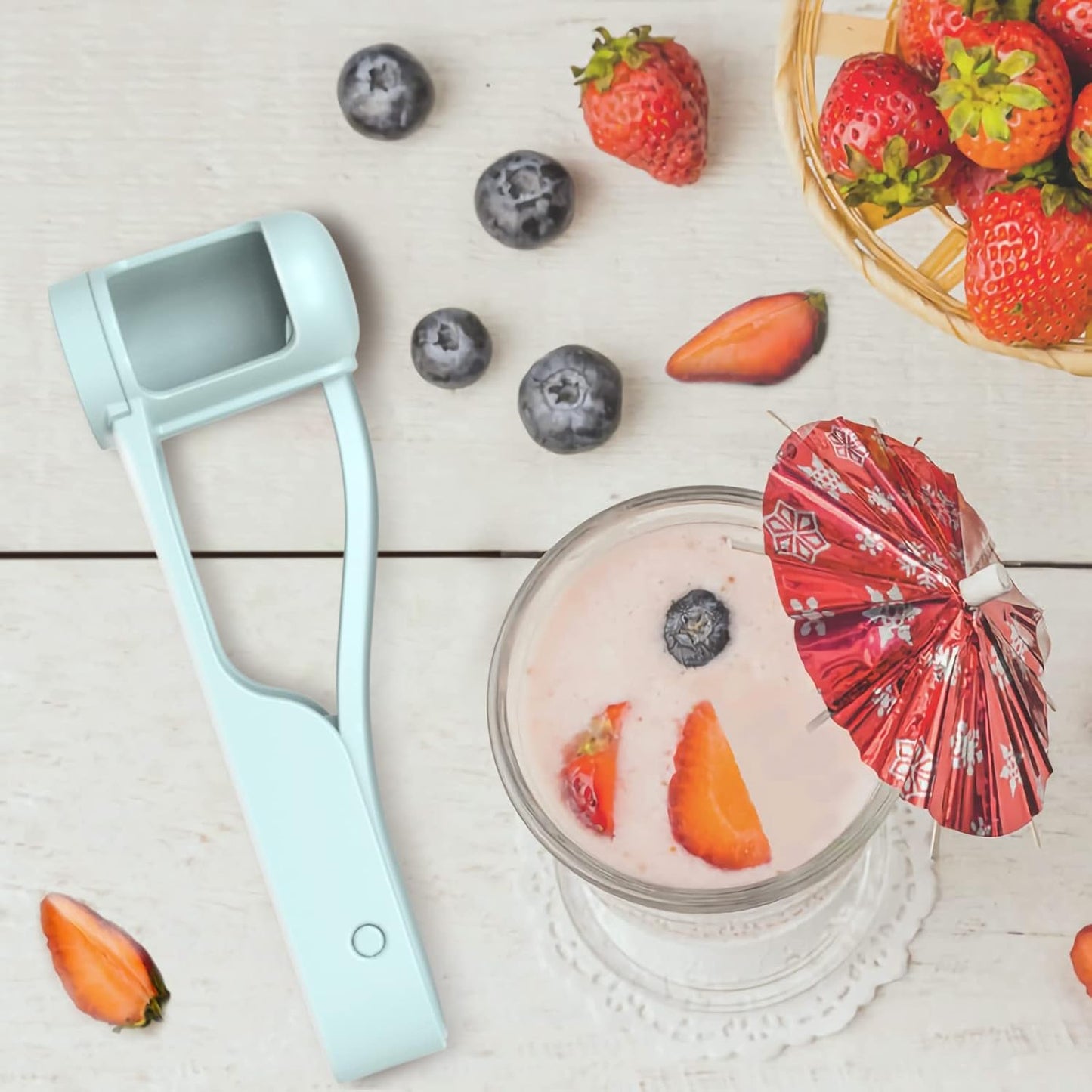 WhiteRhino Grape Cutter - Stainless Steel Slicer for Toddlers | Ideal for Grapes, Cherries, and Strawberries