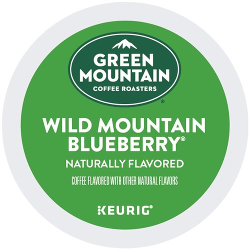 Green Mountain Coffee Wild Mountain Blueberry K-Cup Pods - Light Roast, 48 Count (2 Boxes of 24)