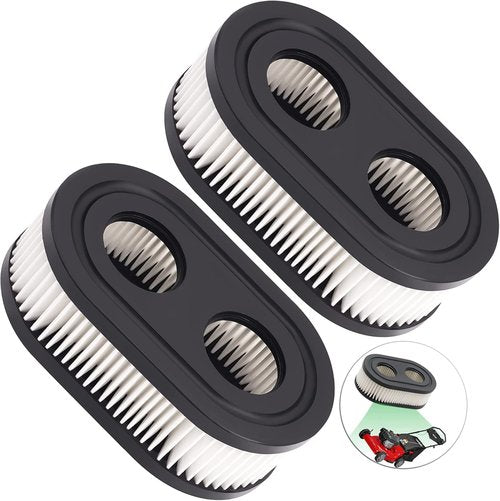 593260 Air Filter - Premium Lawn Mower Air Cleaner Cartridge Replacement (2 Pcs) for 550E, 500EX, 625 Series