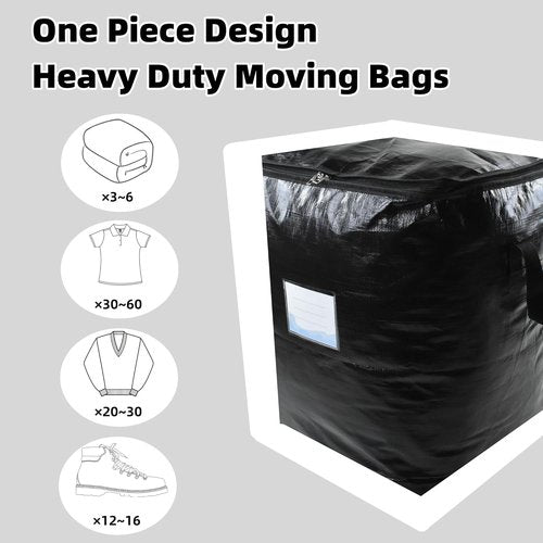 91L Heavy-Duty Storage Bags by [Brand Name] - Extra Large Organizing Solution for Clothes, Bedding & Toys