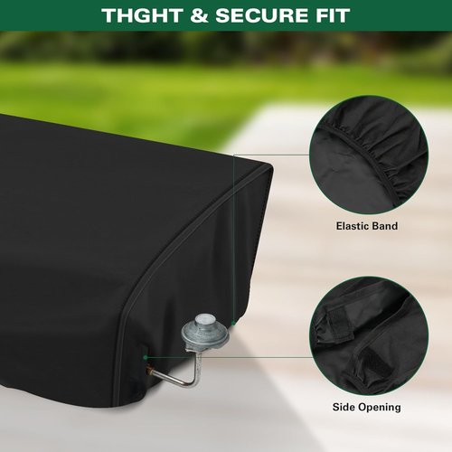 Blackstone Heavy Duty 600D Grill Cover - Waterproof Protection for 17-Inch Griddle