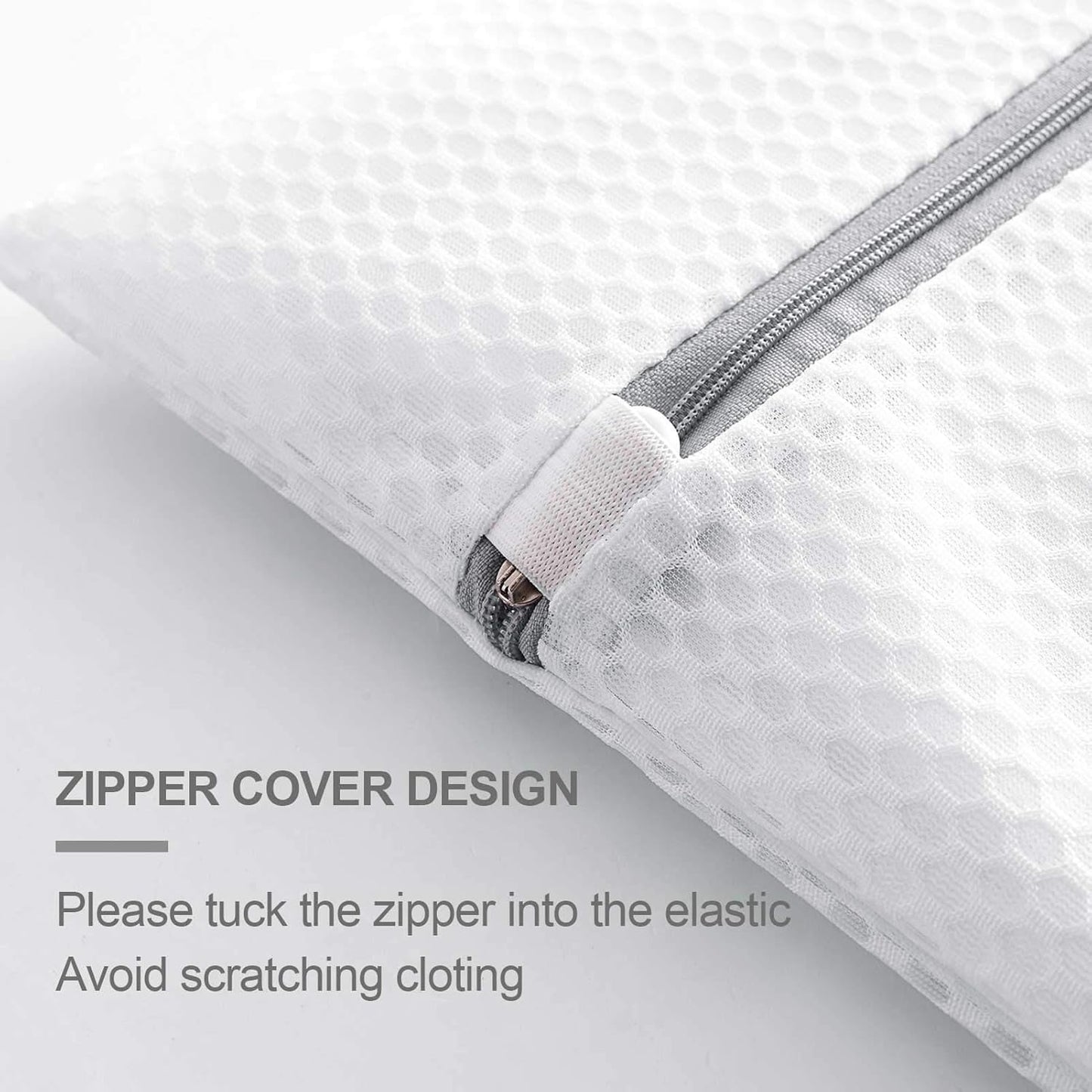 Mesh Laundry Bags by [Brand Name] - Durable 125gsm Wash Bags for Delicates | 2XL & 2L Sizes