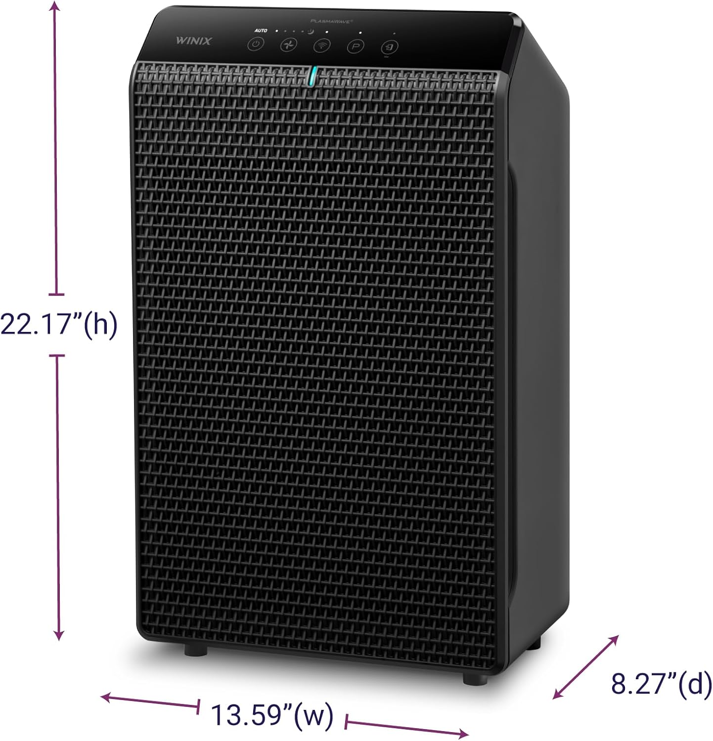 WINIX 5520 Air Purifier - True HEPA Filter & Air Quality Monitor for Large Rooms Up to 1882 Ft²