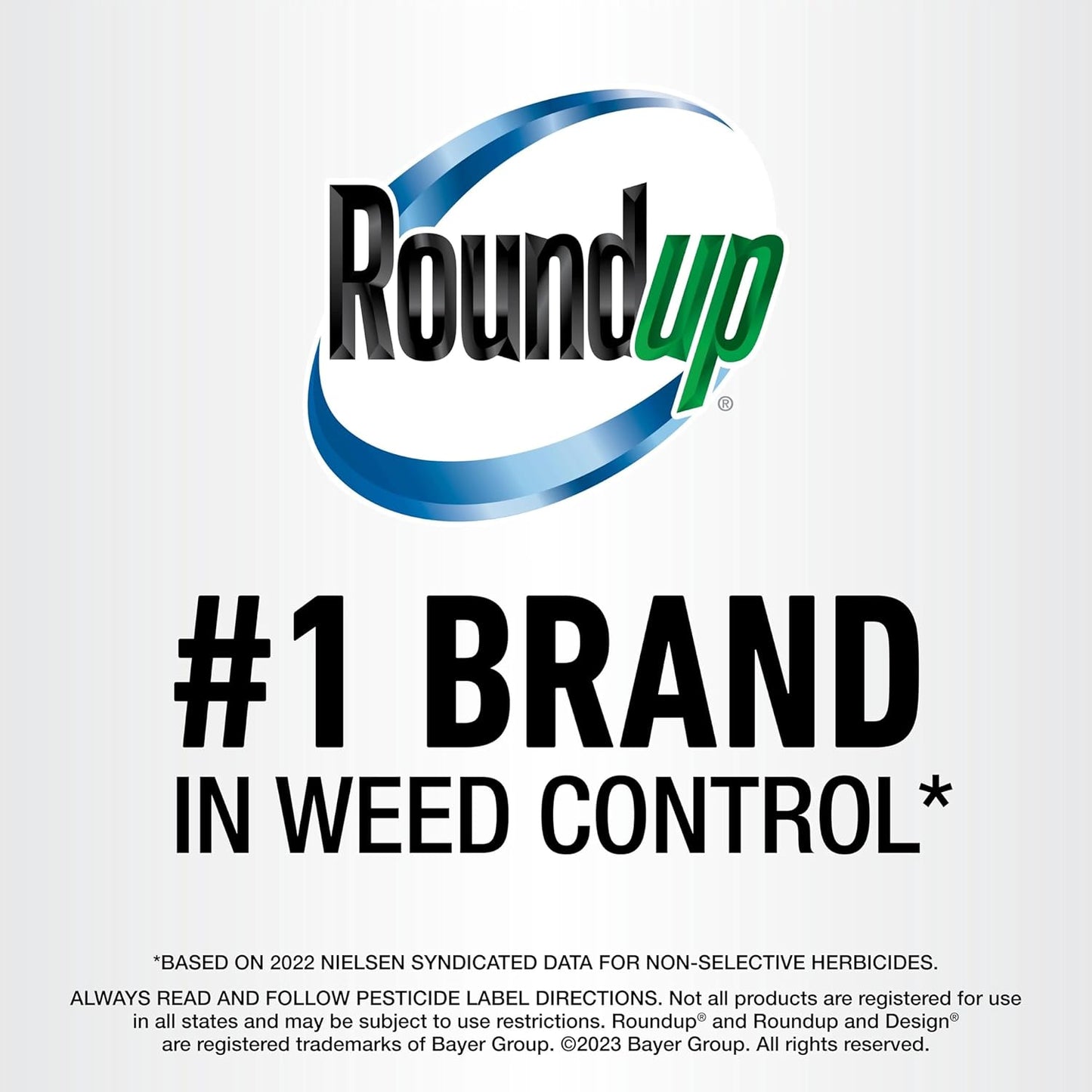 Roundup Weed & Grass Killer - Pump 'N Go 2 Sprayer for Flower Beds & Trees - 1.33 Gallon