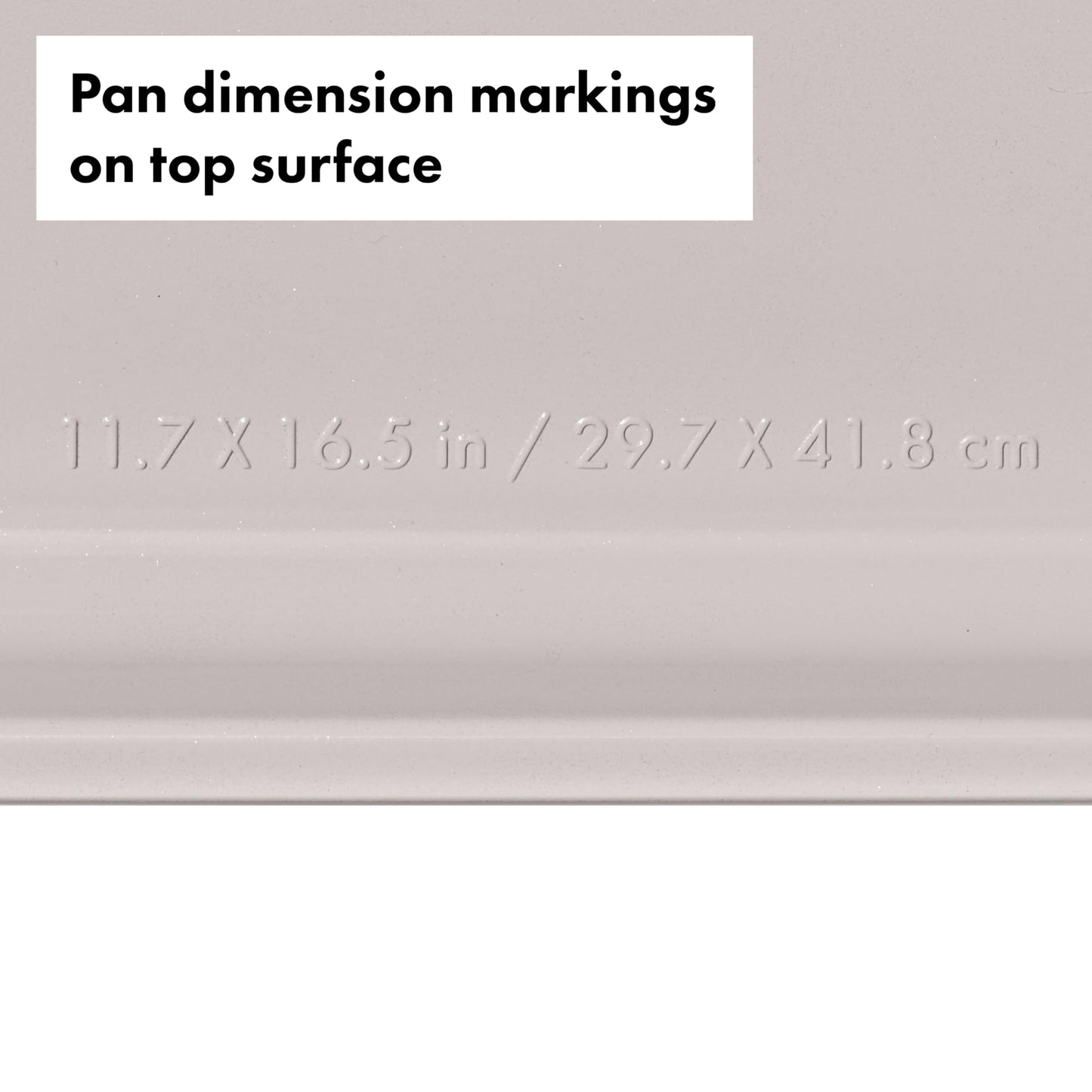 OXO Good Grips Non-Stick Pro Ceramic Coated Metal Bakeware 3-Piece Sheet Pan Set – Biscuit