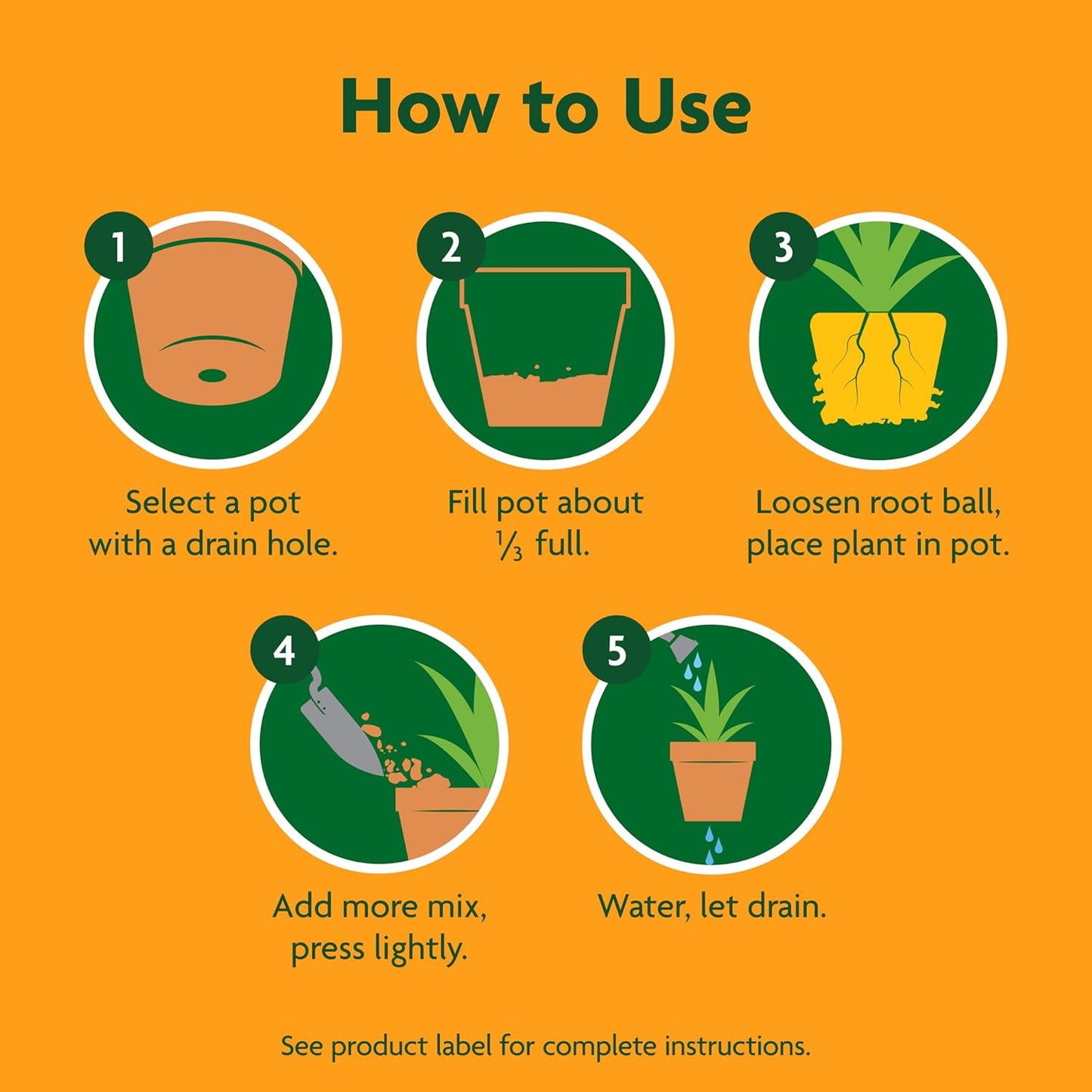 Miracle-Gro Cactus, Palm & Citrus Potting Mix - Ideal for Indoor/Outdoor Plants, 8 Qt, 2-Pack