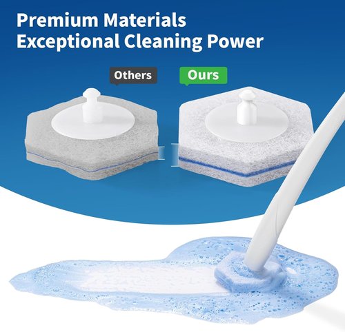 Clorox Toilet Wand Refills - Disposable Brush Heads (20 Count) for Effortless Cleaning