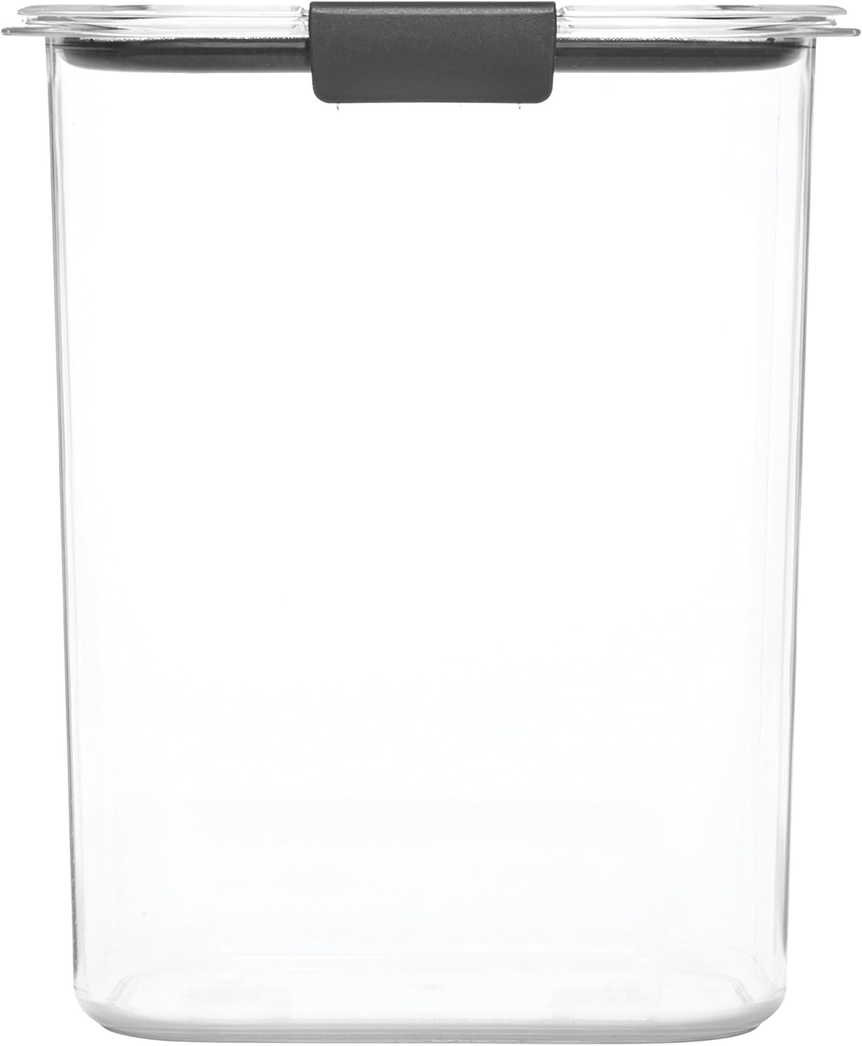 Rubbermaid Brilliance 16-Cup Airtight Food Storage Container - Clear/Grey for Optimal Pantry Organization