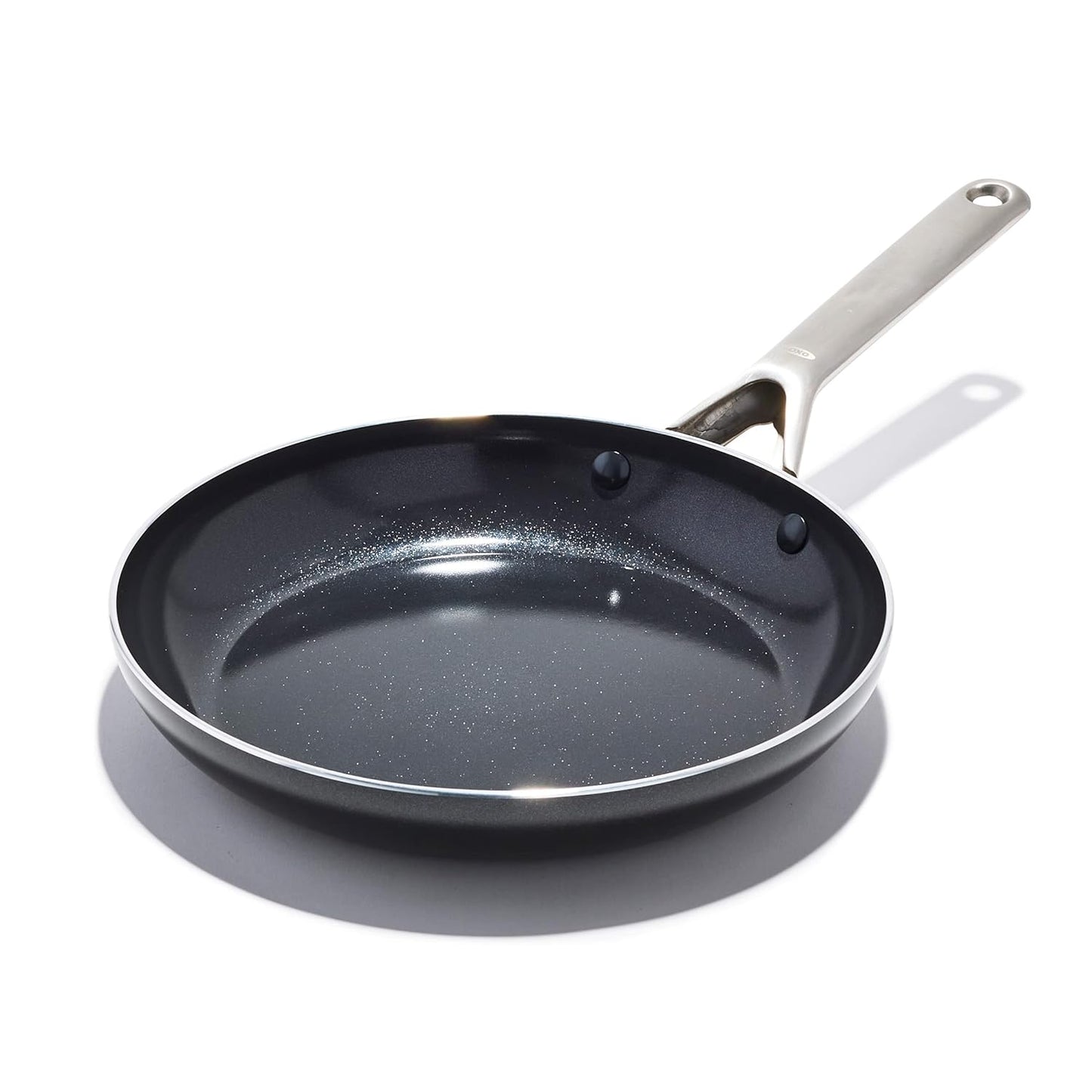 OXO Agility 10" Nonstick Frying Pan - Ceramic PFAS-Free Cookware, Induction Compatible, Black