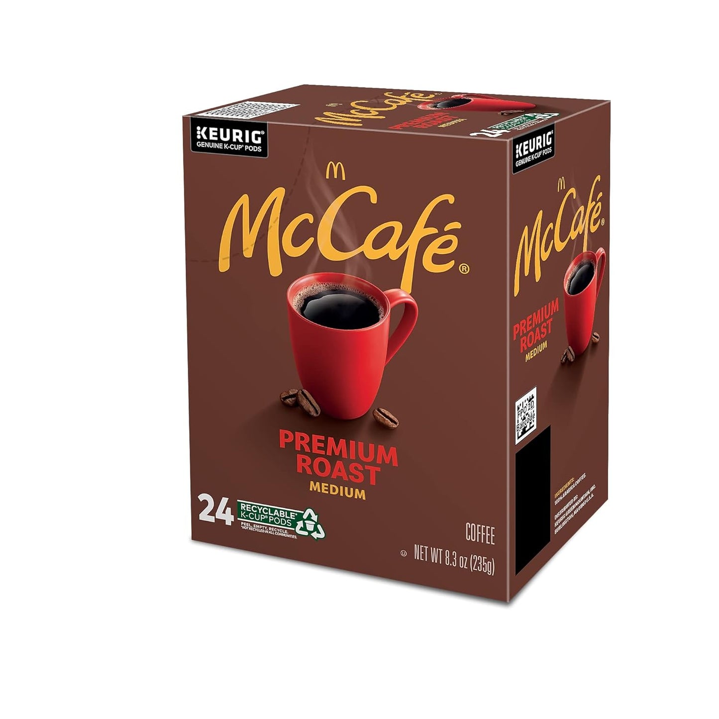 McCafe Premium Roast K-Cup Pods - Rich Flavor & Aroma | 24 Count Box