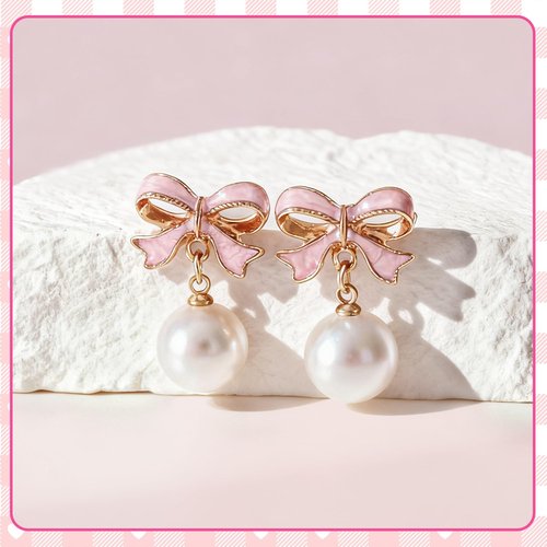 Hafublic 9Pcs Valentine's Day Basket Gifts for Her, Pink Woven Basket Birthday Gift Set Include Woven Basket, Cup, Earring, Flower Clip, Valentine Gift Stuffers for Mom Wife Daughter Teen Girlfriend