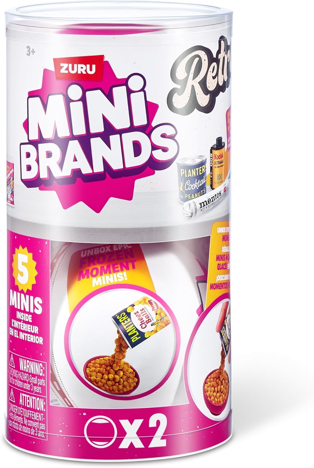 Mini Brands Retro Capsule - 60+ Mystery Minis to Collect | Real Licenses & Rare Collectibles