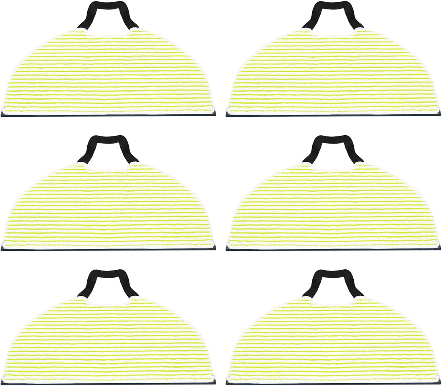Shark 6-Pack Mop Pads - Compatible With Matrix Plus AI Ultra Robot Vacuums | Durable & Effective Cleaning