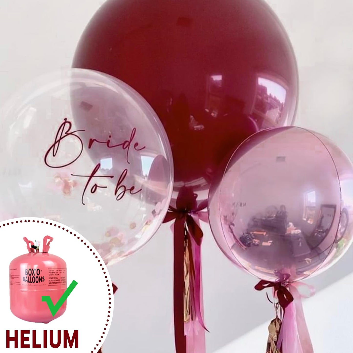 PartyWoo Burgundy Balloons 4pcs 36 Inch Dark Red Maroon Ruby Red Latex Helium Balloons for Graduation Valentine's Day Wedding Anniversary Casino Citizenship Christmas Party Decorations Red-Y75