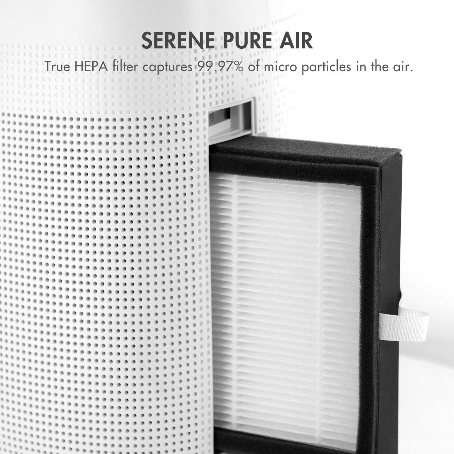 Tenergy Sorbi 1000ml Air Dehumidifier - True HEPA Filter, Auto Shutoff, Ultra-Quiet for Closets & Bathrooms