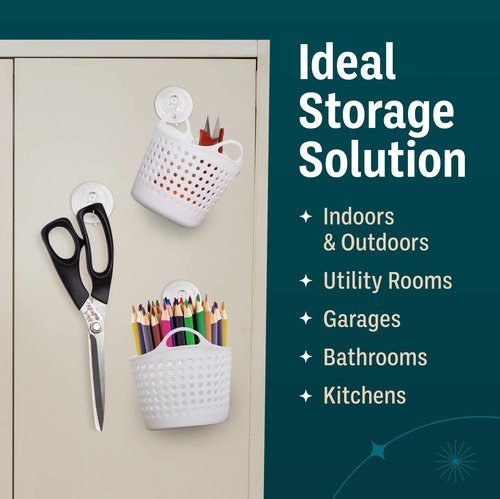 Holiday Joy Suction Cup Hooks for Shower 6Pack – Max Load 3LB Christmas Heavy Duty Suction Cup Hooks – Heavy Duty Wreath Hanger for Bathroom, Window, Towel, Shower Wall, Tile, Glass Door, Camper