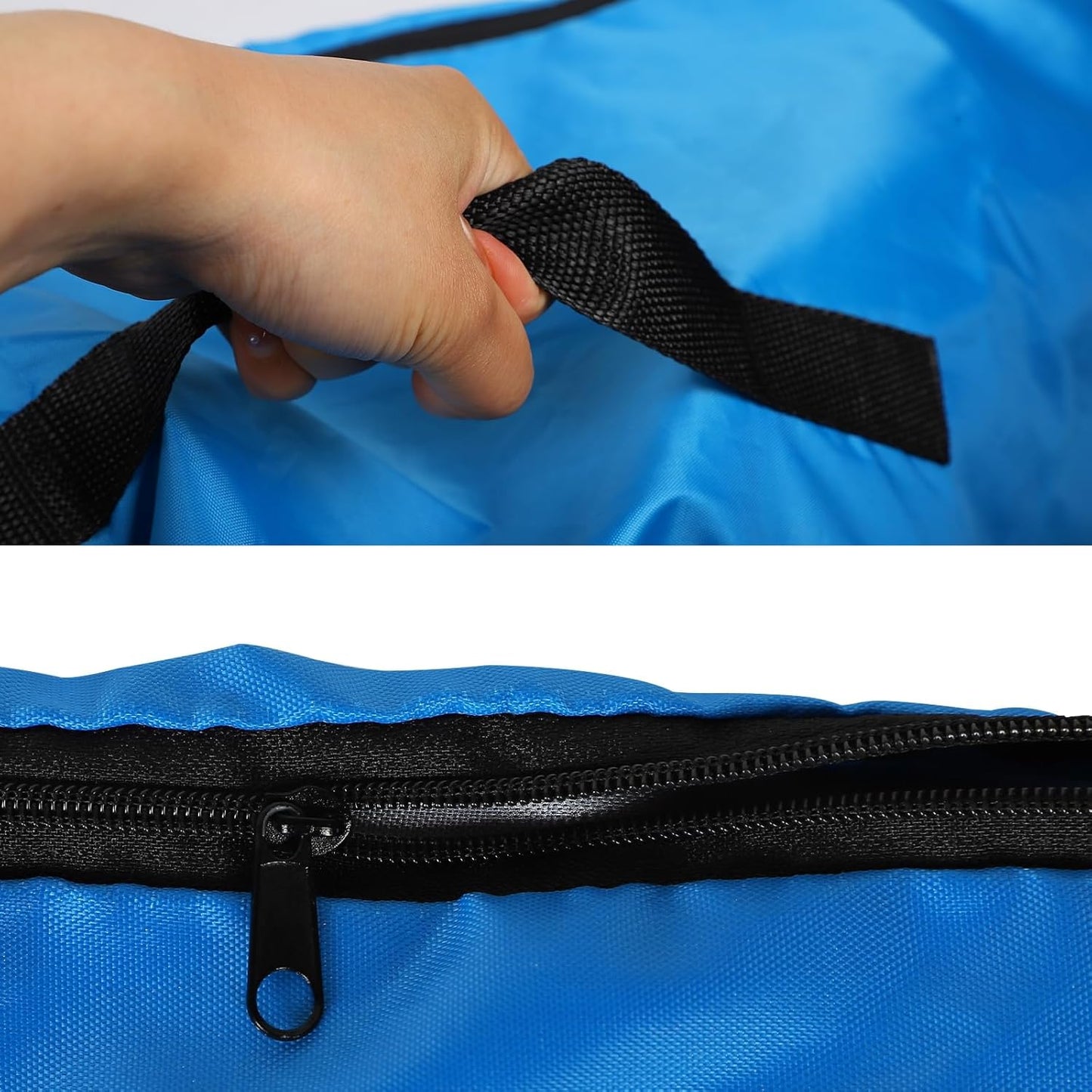 MorTime Mattress Bags - Zippered Storage Solution with 8 Strong Handles | Reusable Twin Size Protector