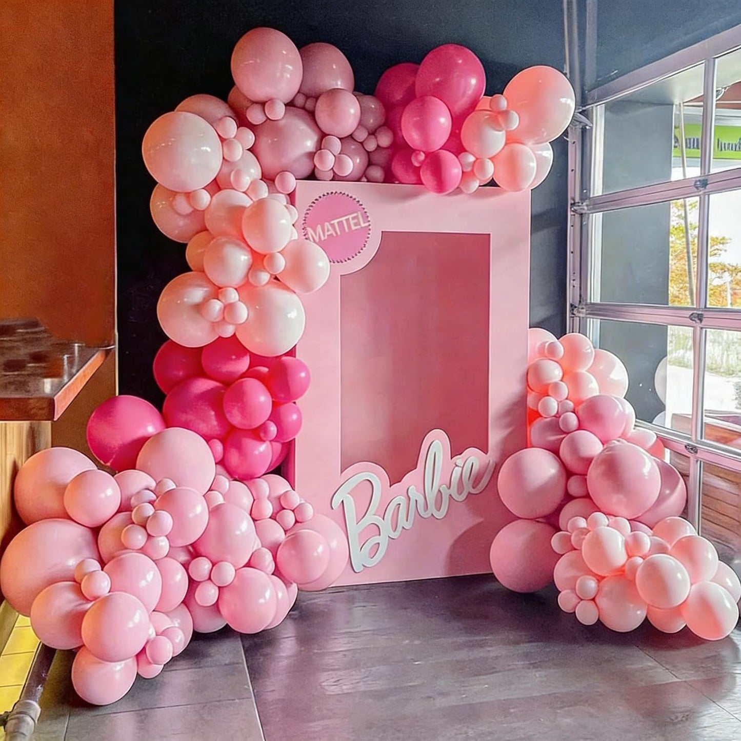 Kelfara Pink Balloon Garland Arch Kit - 109 Pcs Hot Pink & Pastel Latex Balloons | 18, 12, 10, 5 Inch for Weddings & Parties