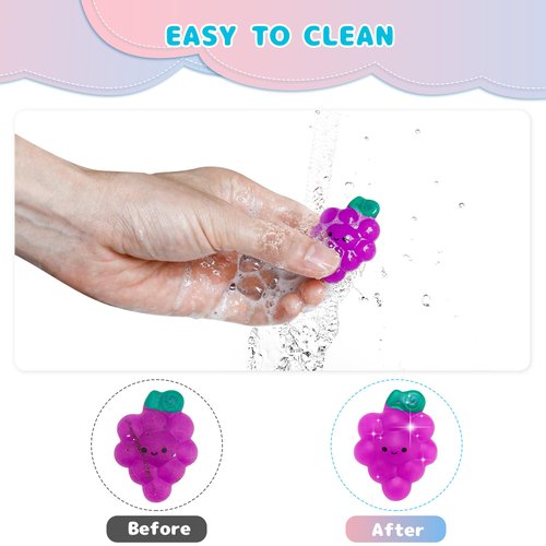 80 Pack Mochi Squishy Toys, Party Favors for Kids 4-8-12,Birthday Gifts Treasure Box Classroom Prizes Goodie Bag Stuffers, Mini Squishy Fidget Toys, Carnival Prizes in Bulk