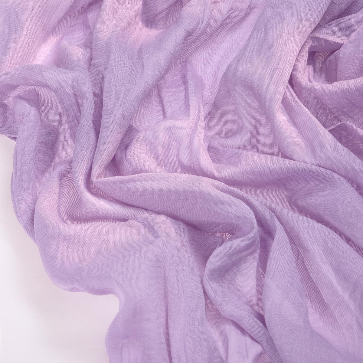 Socomi Lilac Purple Lavender Cheesecloth Table Runner Summer Boho Rustic Gauze 120 inch 10FT Cheese Cloth Sheer Runner for Wedding Party Baby Shower Birthday Home Decor Holiday Decorations