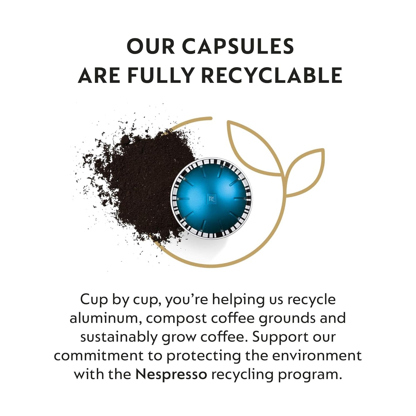 Nespresso Vertuo Coffee Capsules - Variety Pack of Medium & Dark Roast - 30 Count Pods for 7.8 oz Brews
