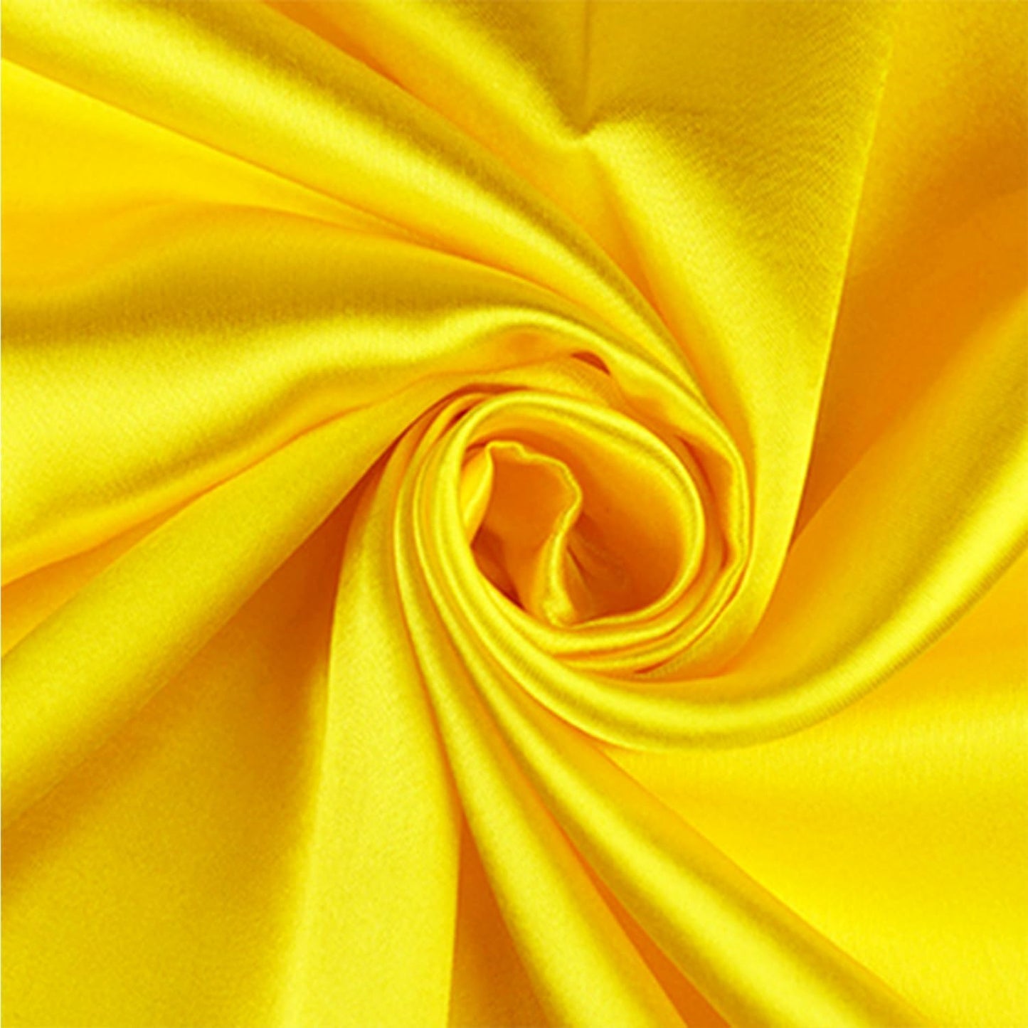 Skiennix Wedding Satin Table Runners - 10 Pack, 12" x 108" for Parties & Events | Yellow