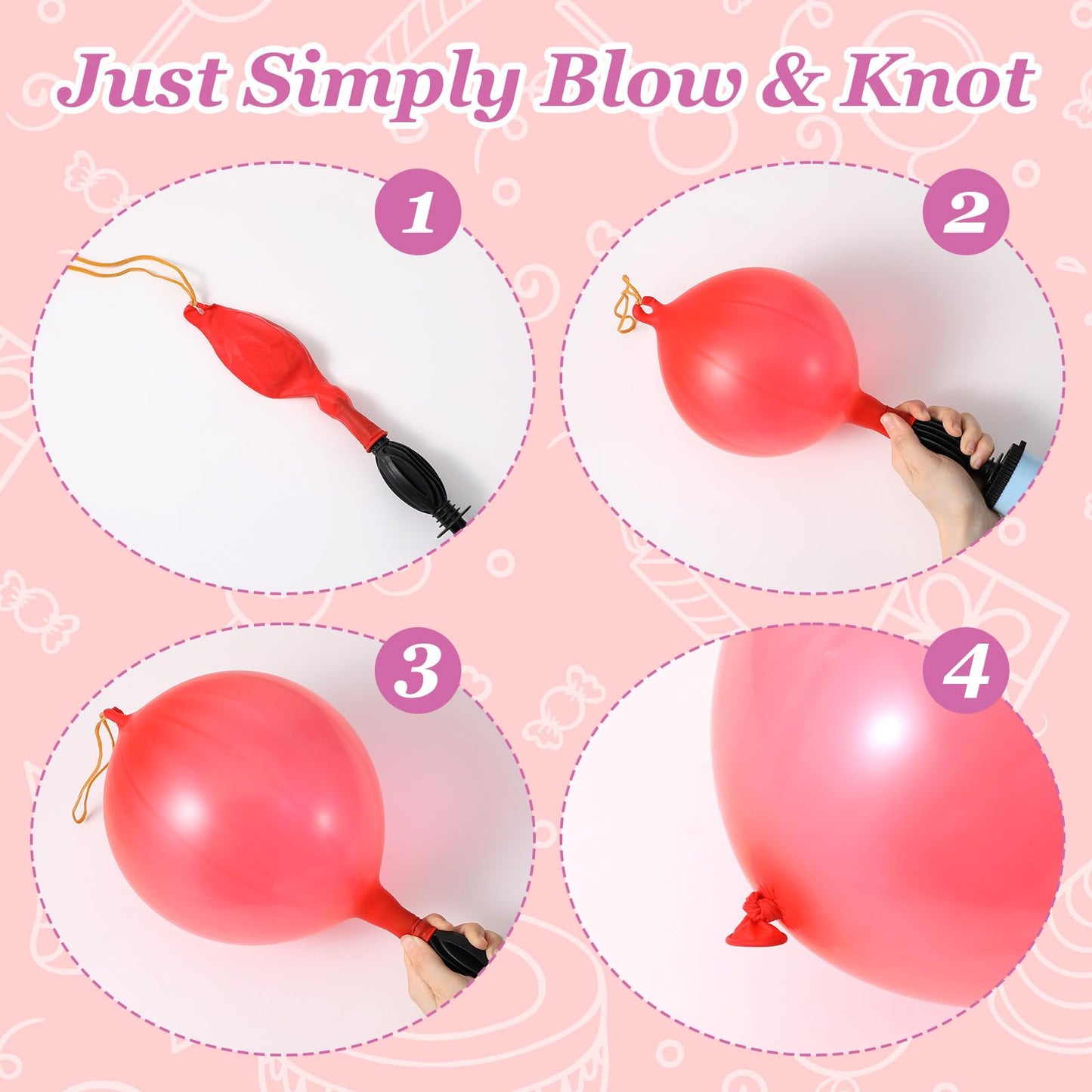 40 Pcs Punching Balloons, Thickened Heavy Duty Punch Balloons for Birthday Party Decor, Neon Party Favors Supply, Durable TPU Bounce Balloon for Carnival Prizes and Outdoor Game