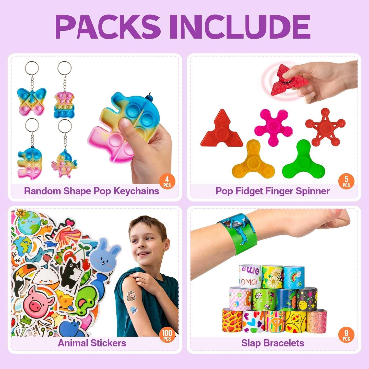 Party Favors for Kids | 179 Pcs Goodie Bags Stuffers - Fun Pinata & Treasure Box Toys