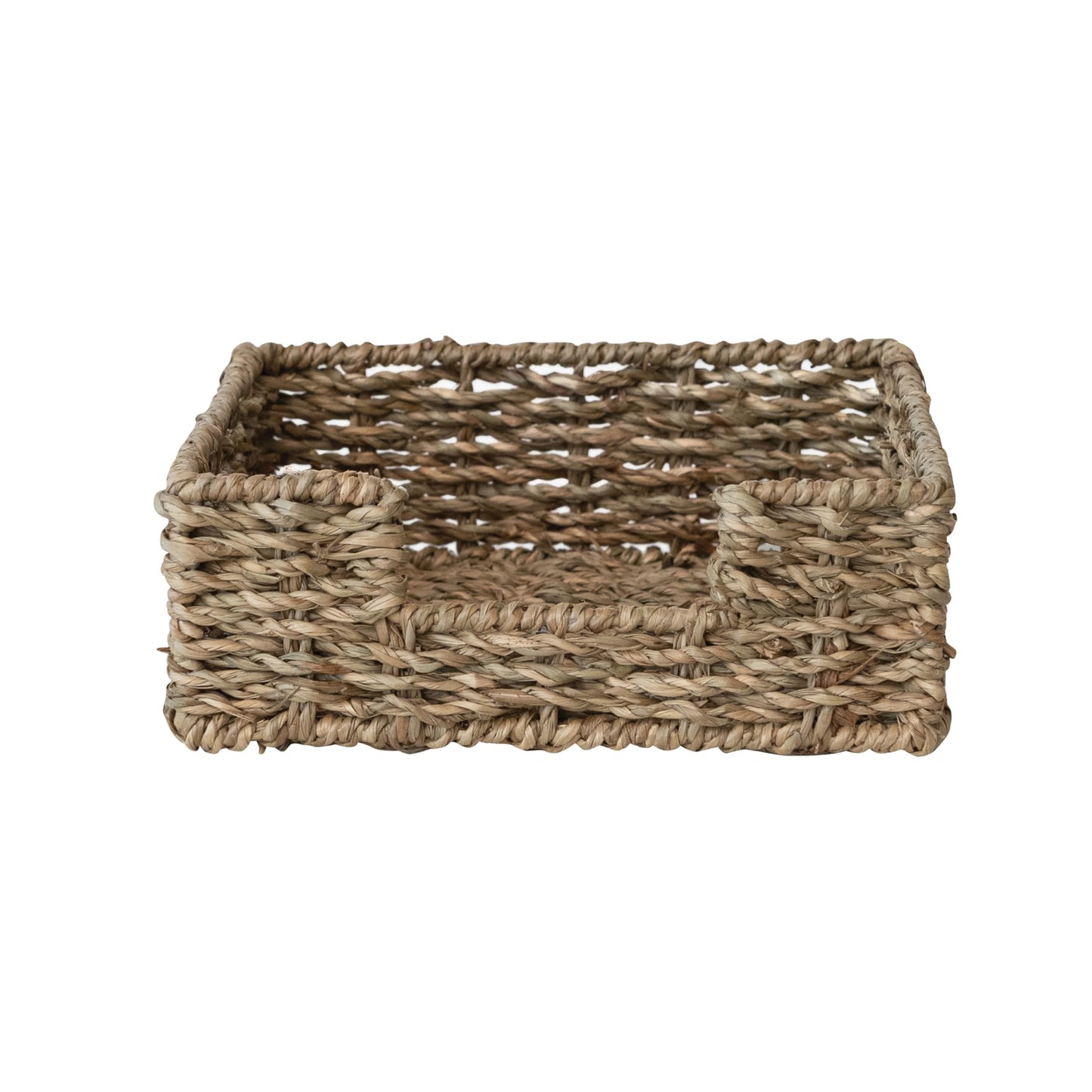 Creative Co-Op Hand-Woven Seagrass Napkin Holder, Natural