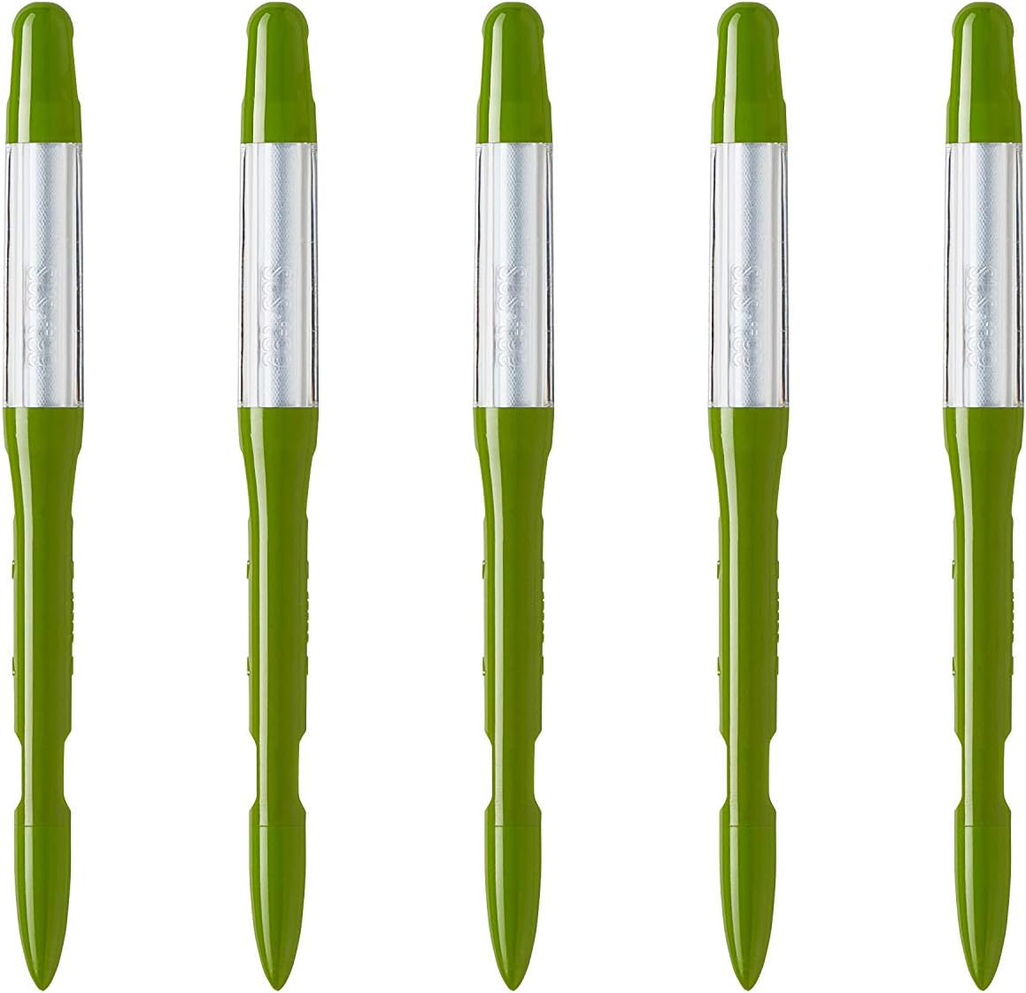 Sustee Aquameter | Set of 5 Plant Soil Moisture Sensors - Small Green Design for Optimal Care