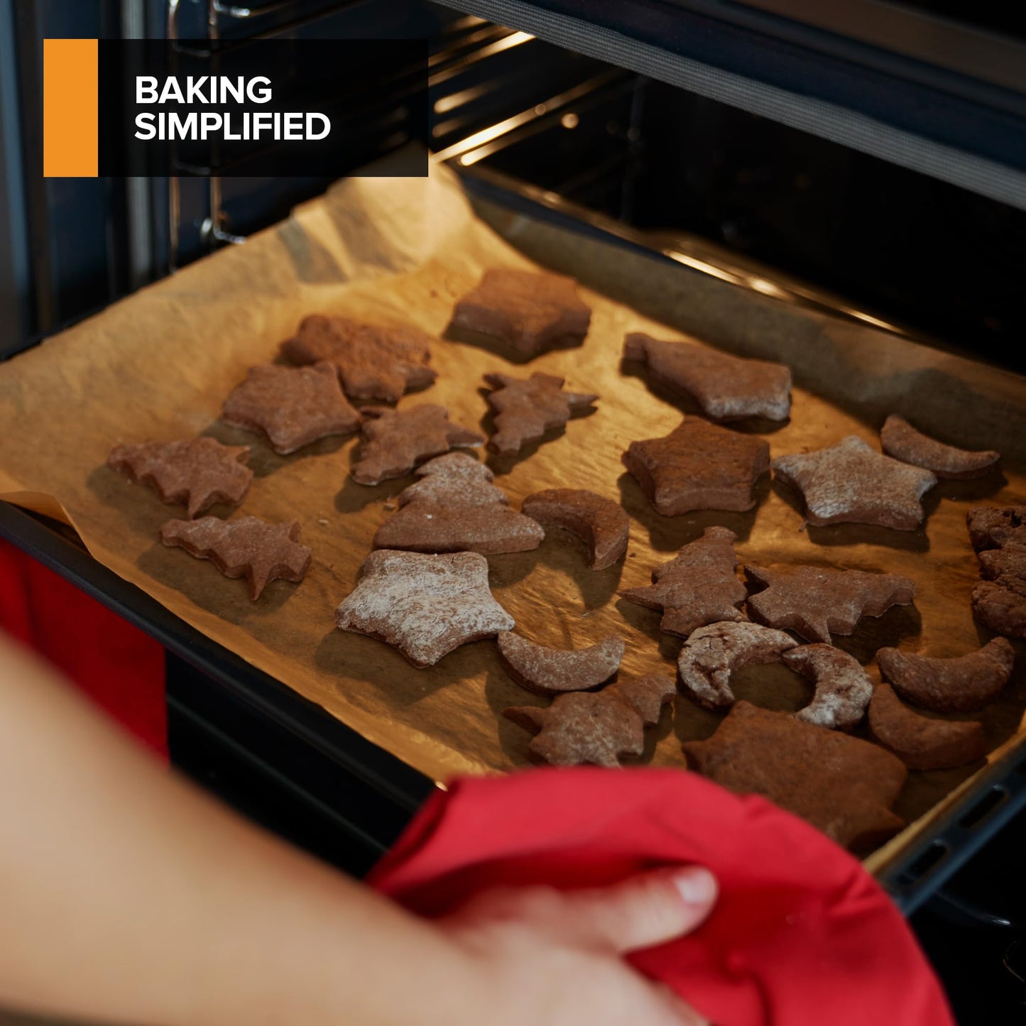 Stock Your Home 150 Ct Unbleached Parchment Paper Sheets, Pop Up Parchment Paper Sheets for Baking, Air fryer Sheets & Oven Liners FOr cookies, Bread, meat, Pizza (9x13”)