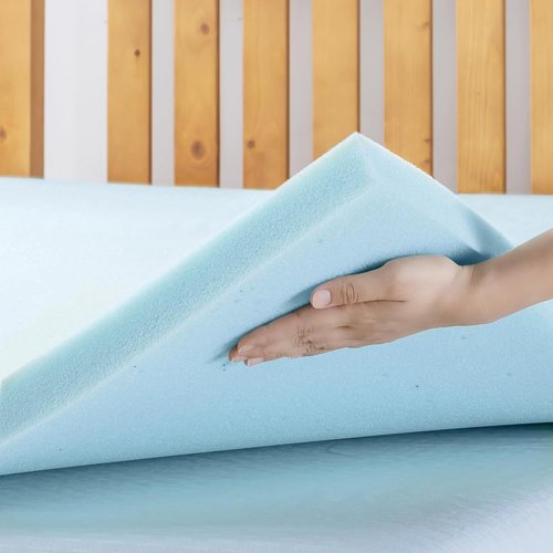 Best Price Mattress 1.5 Inch Cooling Gel Infused Memory Foam Topper - CertiPUR-US Certified | King Size
