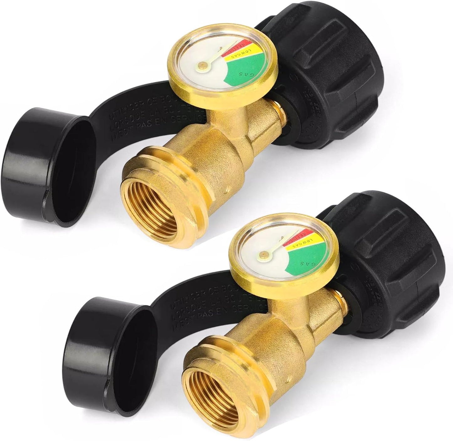 Propane Tank Gauge by [Brand Name] - Accurate Level Indicator for 5LB-40LB Tanks | Leak Detector for BBQ Grills & RVs