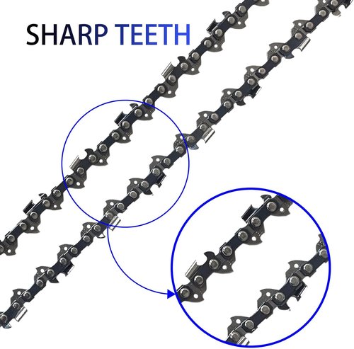 EGO Power+ 16-Inch Chainsaw Chain Replacement - Durable 2PC Set for CS1613, CS1604, CS1600, CS1610, CS1611
