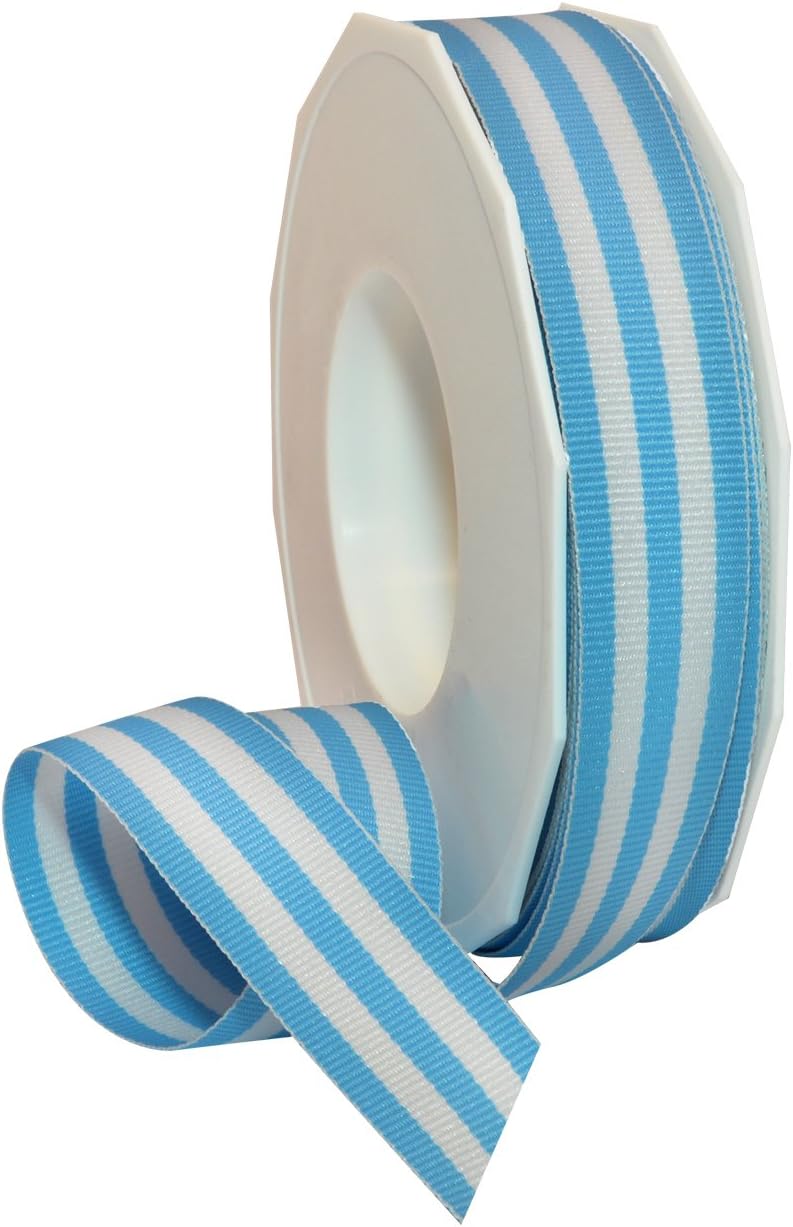 Baby Blue Grosgrain Ribbon - 1.5" x 20 Yards for Party Decorations & Gift Wrapping