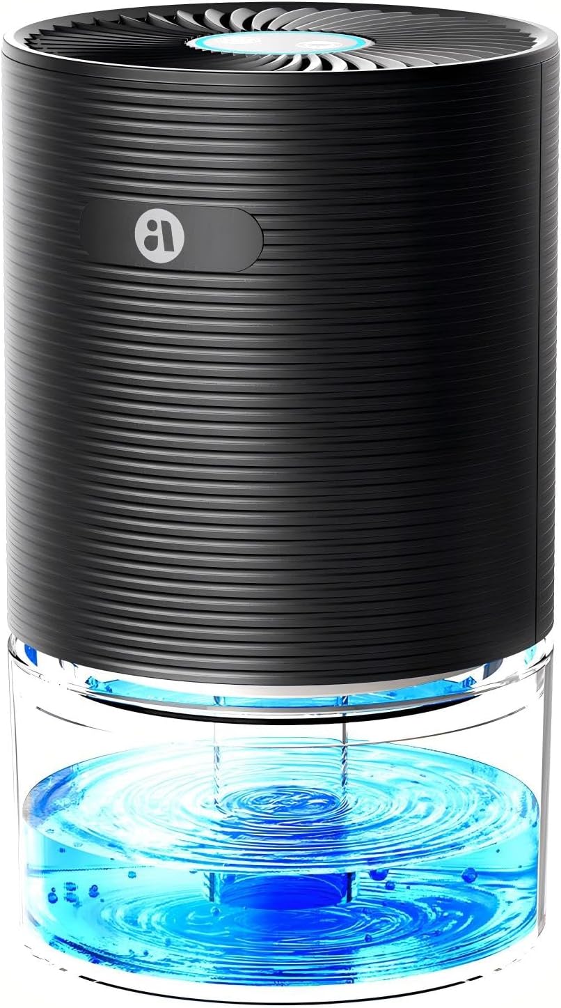 SANVINDER Dehumidifier - 25oz Ultra Quiet Energy-Saving Unit for Home, Bedroom, Bathroom & Office (Up to 285 sq.ft)